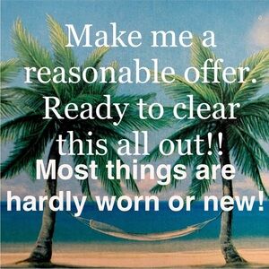 Make me an offer and feel free to counter!